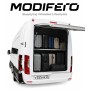 Achterste opbergbox 2160 L voor Volkswagen Crafter (2017–Present) | Externe opslag