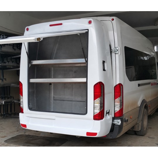 Box posteriore 2160 L per Ford Transit | Vano esterno