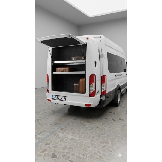Ford Transit Rear Storage Box 2160L | External Luggage Solution